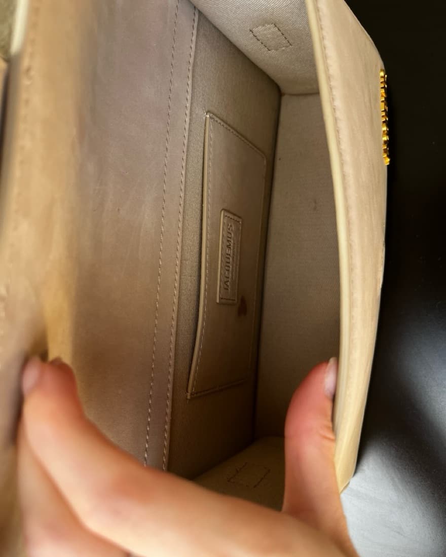 Jacquemus Beige Le grand Bambino Bag - Image 6