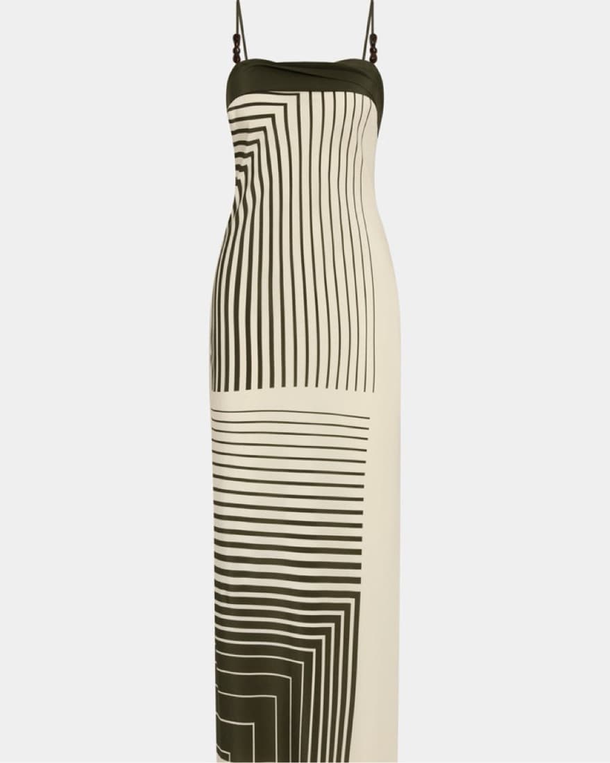 SIR. - Silk Printed Dress - Image 6