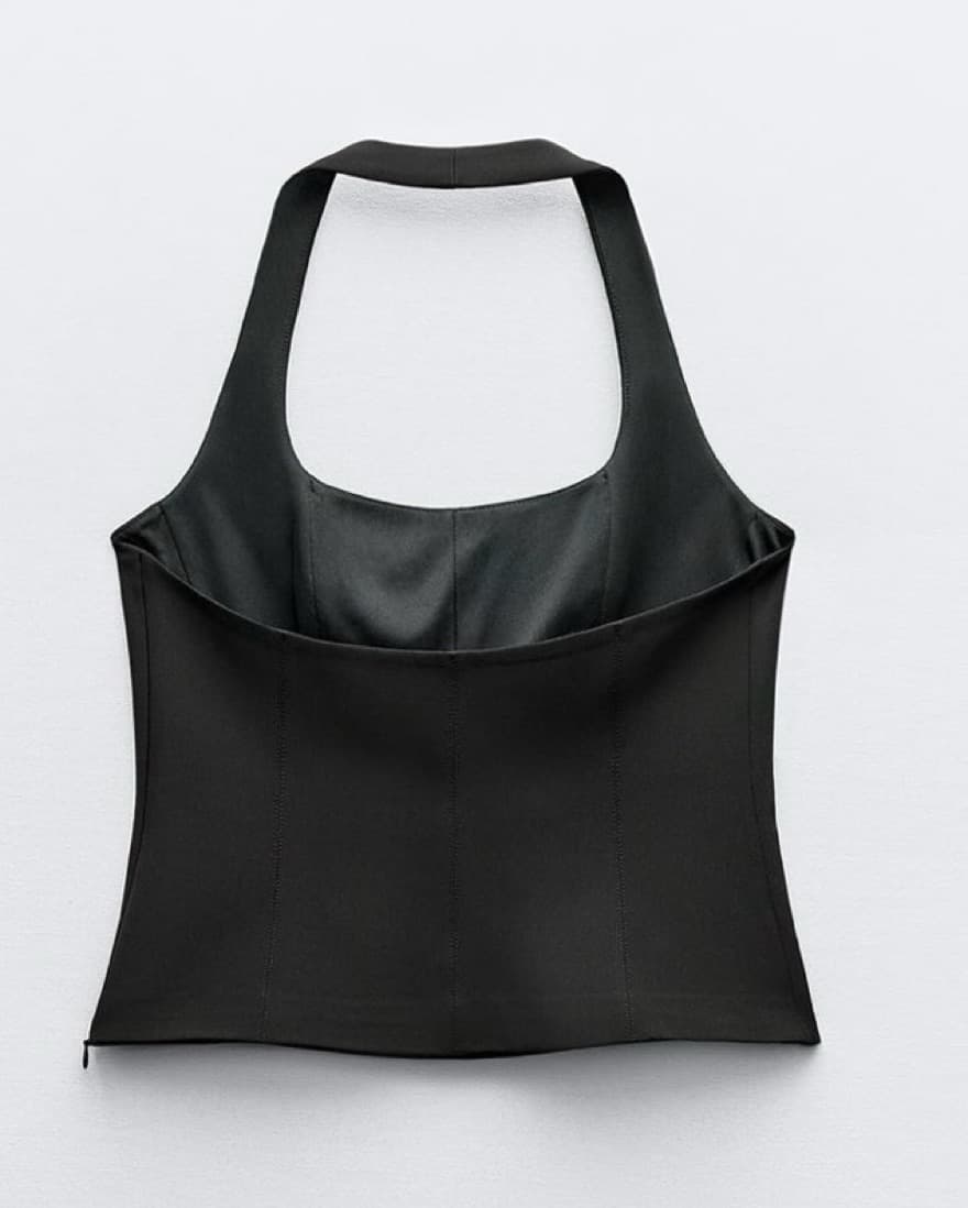 Fitted Corset Top - Image 2