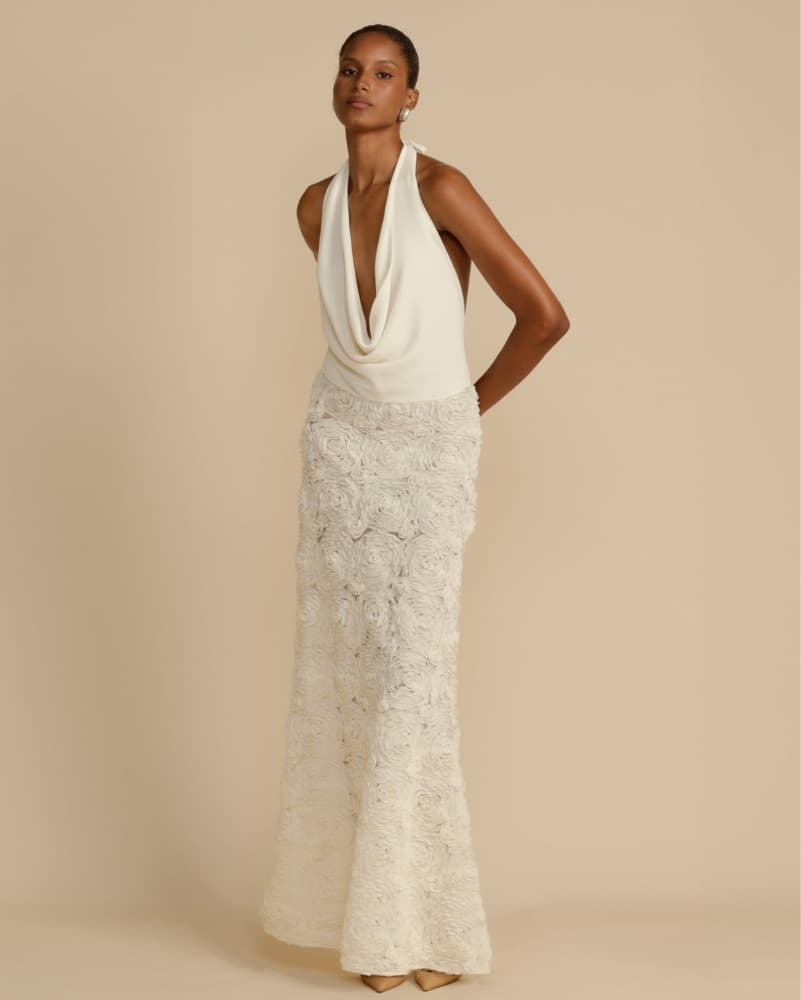 Adriana Dress - Ivory - Image 2