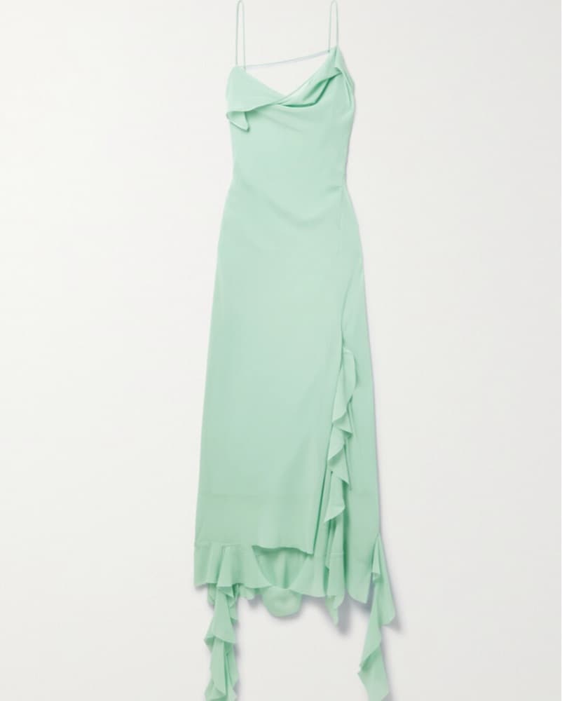 $750 Acne Studios Ruffle Dress - Image 5