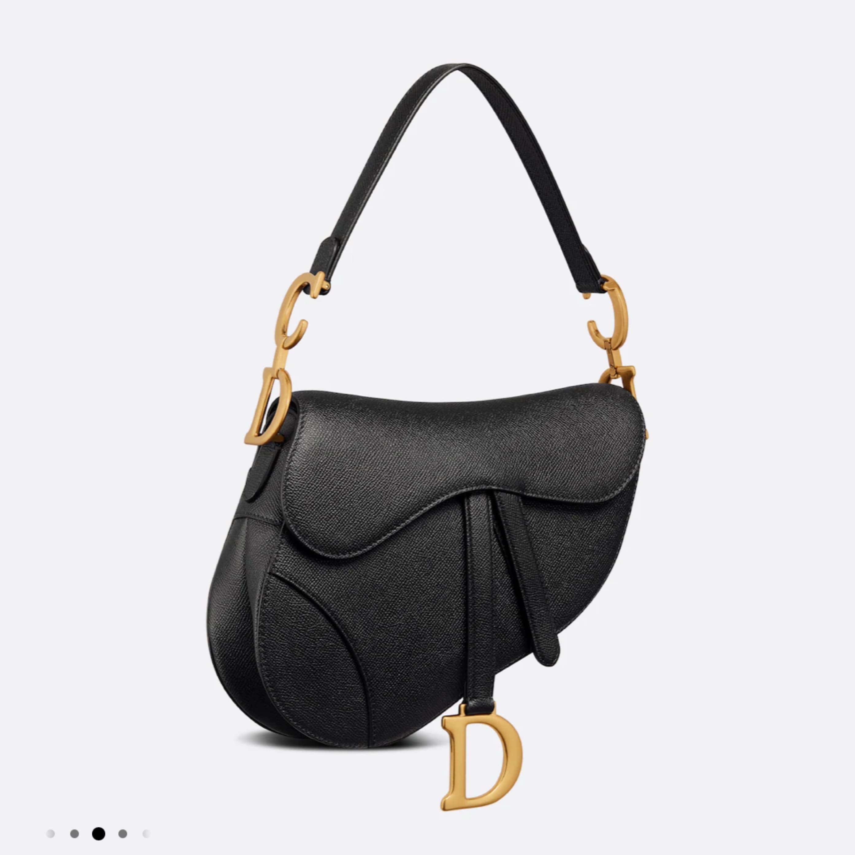 Dior Saddle Bag In Black - Image 4