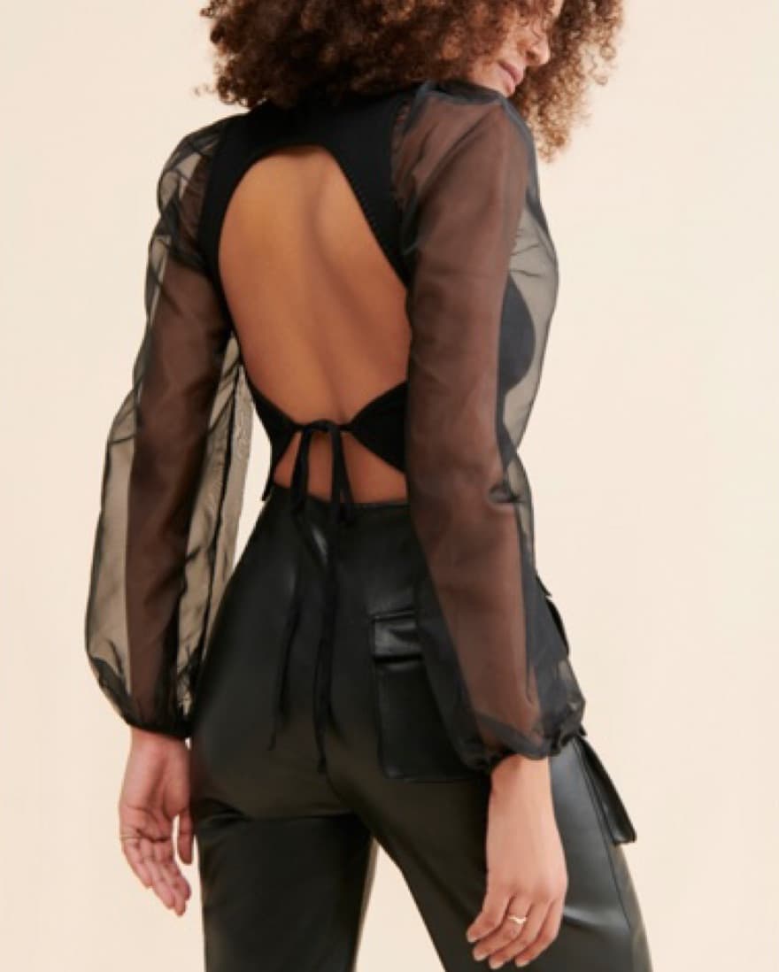ASTR THE LABEL - AUDRINA OPEN BACK - Image 2