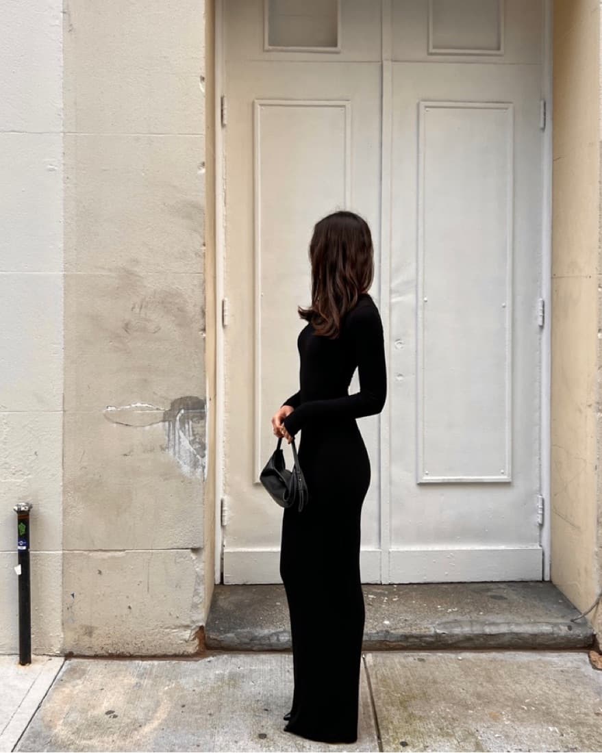 Skims Long Sleeve Dress - Image 1