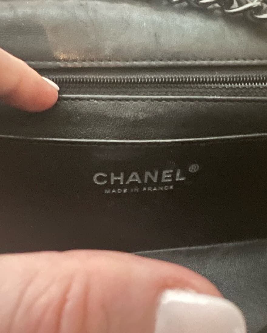 Chanel Chevron Vintage  - Image 5
