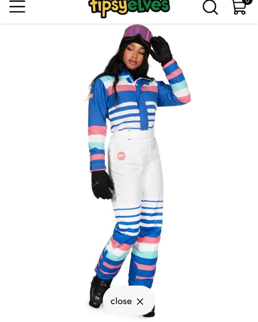 90’s style ski suit - Image 1