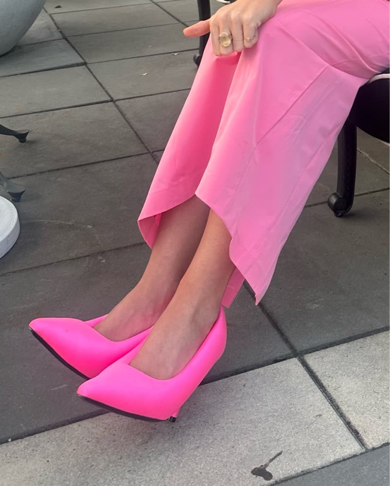 Balenciaga Pink Heels - Image 1