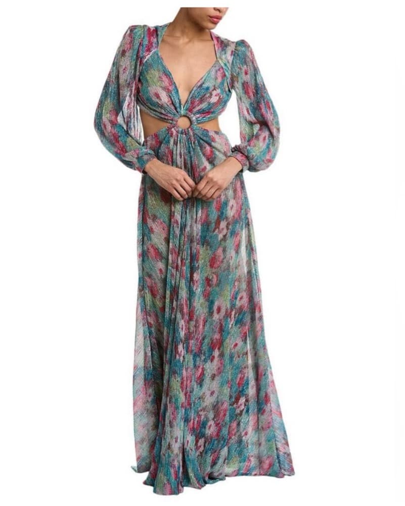 Lurex Cutout Gown - Image 1
