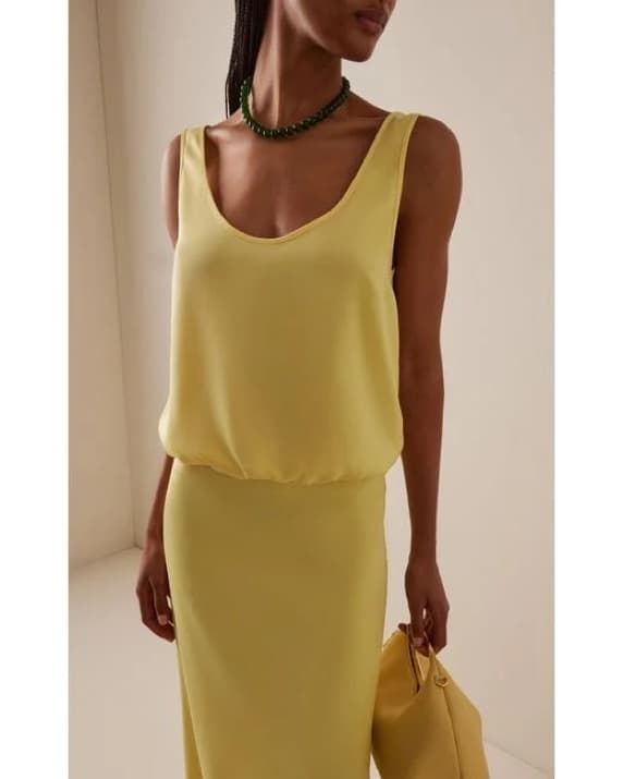 Ila Hilda Satin Maxi Dress  - Image 2
