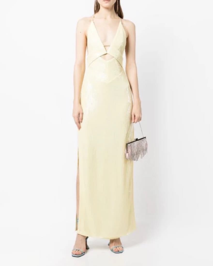 Galvan Galvanized Prism sequined dress - Image 1