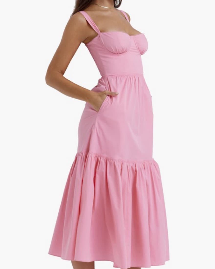 House of CB Elia Midi Dress - Image 3