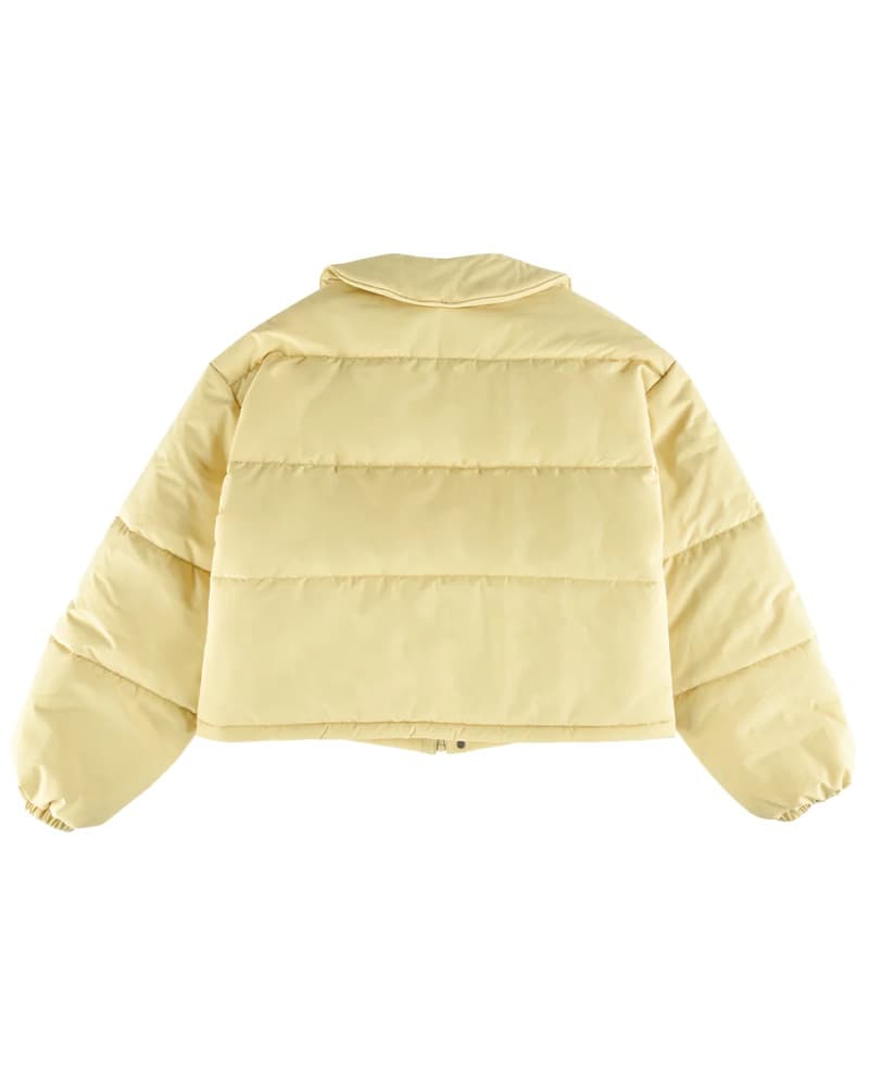 My Mum Made It PUFFER JACKET - BUTTERNUT - Image 3