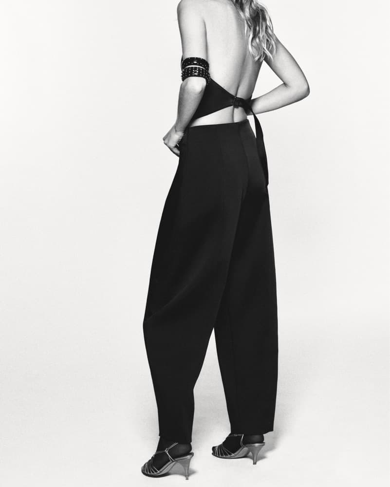 Satin Vest And Balloon Pants - Image 2
