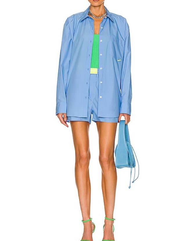 Alexander Wang Boxer Short & Shirt Set - Image 1
