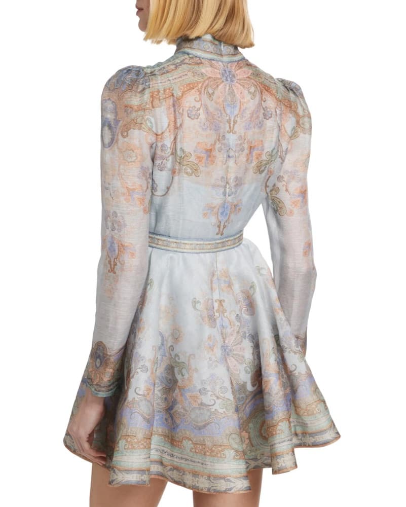 Zimmermann Floral Puff Sleeve Dress - Image 2