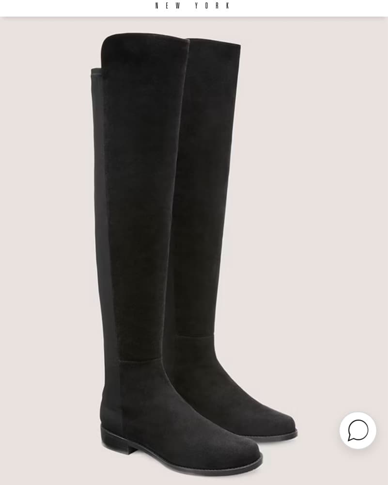Stuart Weitzman 5050 Suede Boots - Image 1