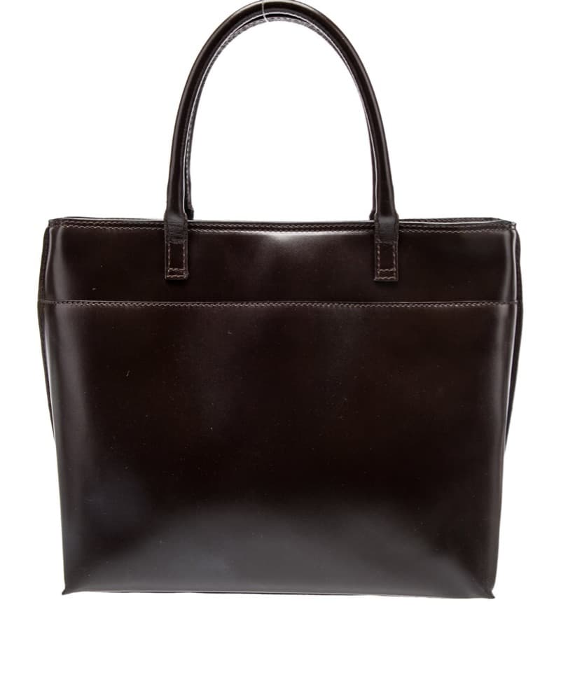Vintage Chocolate Bottega Bag - Image 4