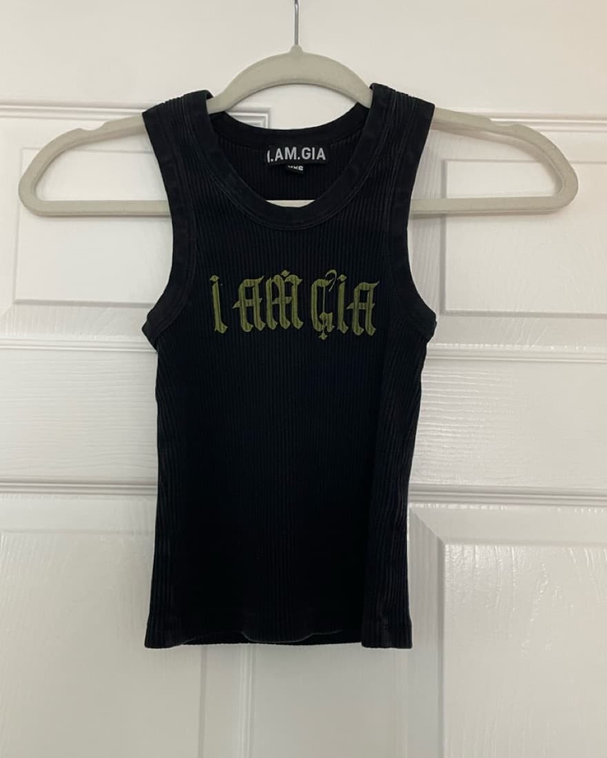 I AM GIA Lime & Black Cutout Trousers - Image 6
