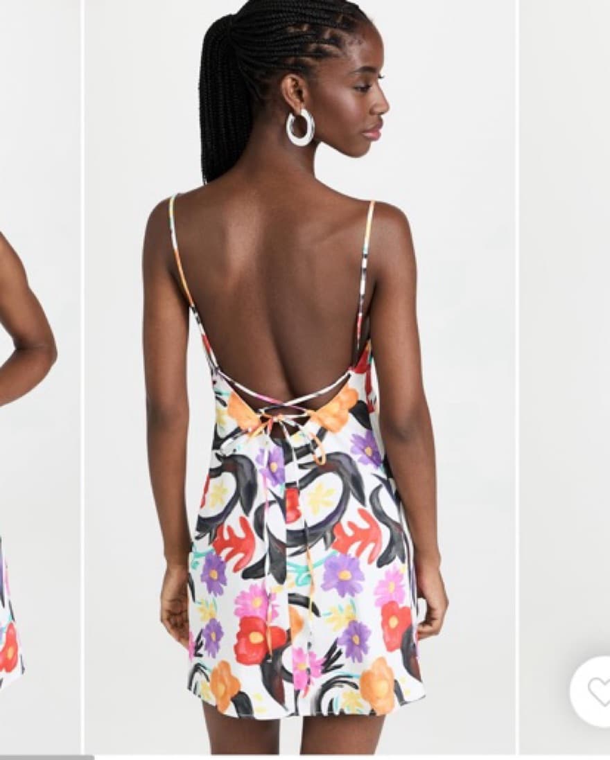 Stella Jean Short Floral Dress  - Image 2