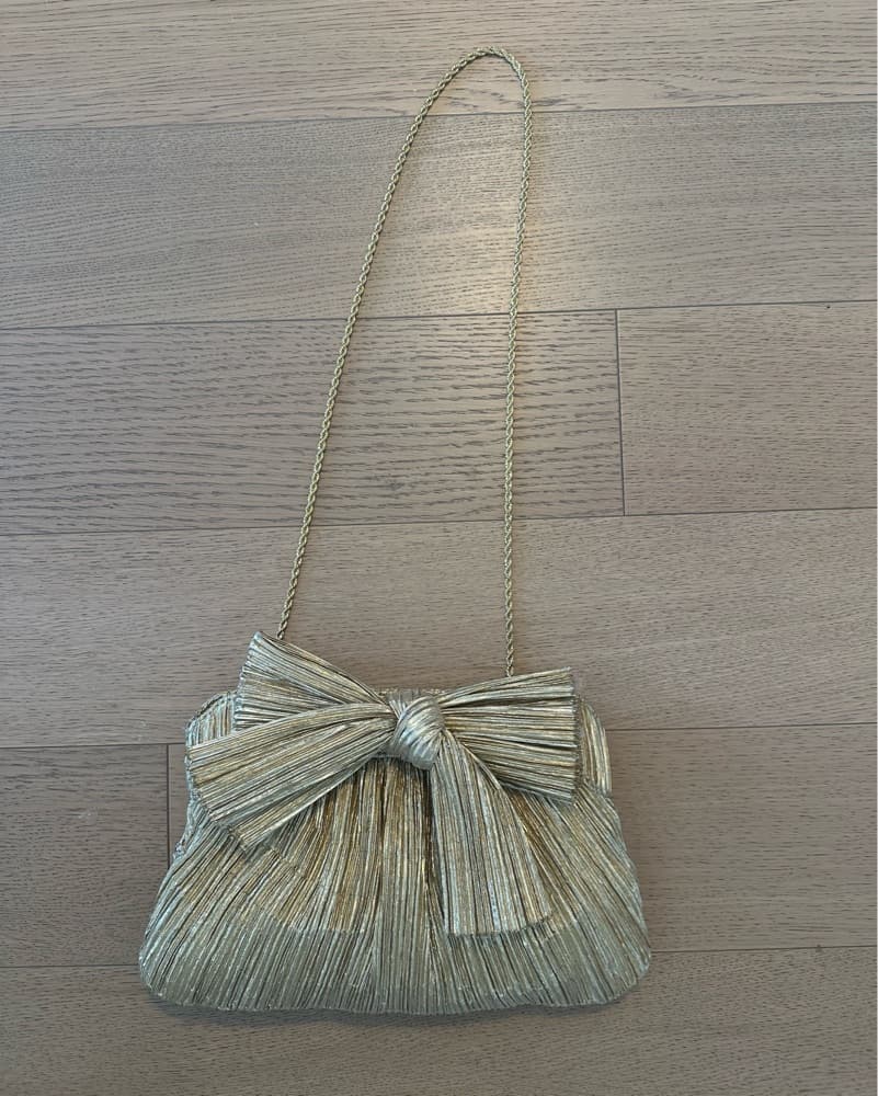 Gold Loeffler Randall Clutch - Image 1
