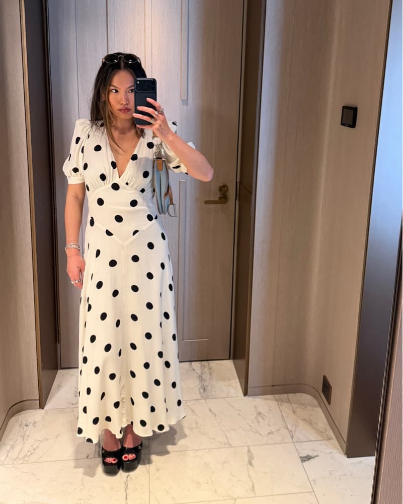 Reformation Polka Dot Naira Dress!  - Image 1