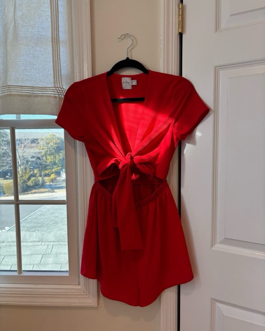 Red Romper - Image 1