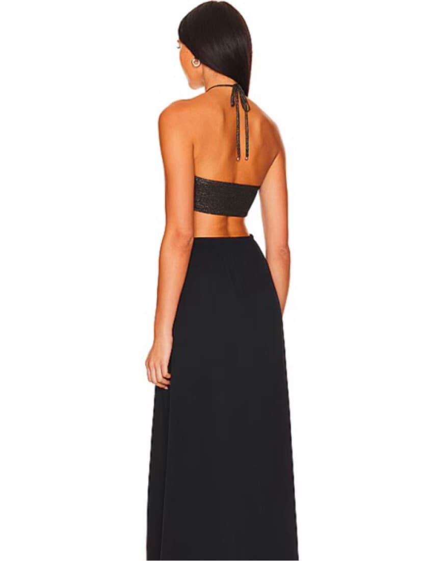 Lazuli Dress in Golden Onyx Shimmer - Image 4