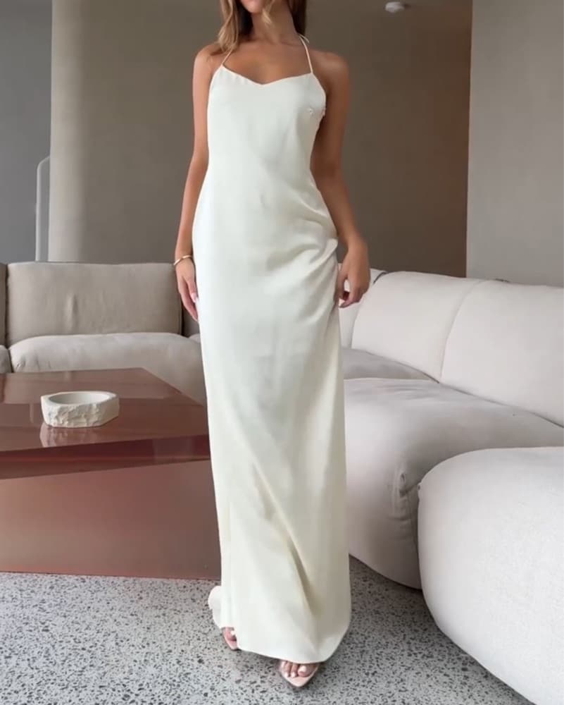 Butter Yellow Maxi Dress - Image 1