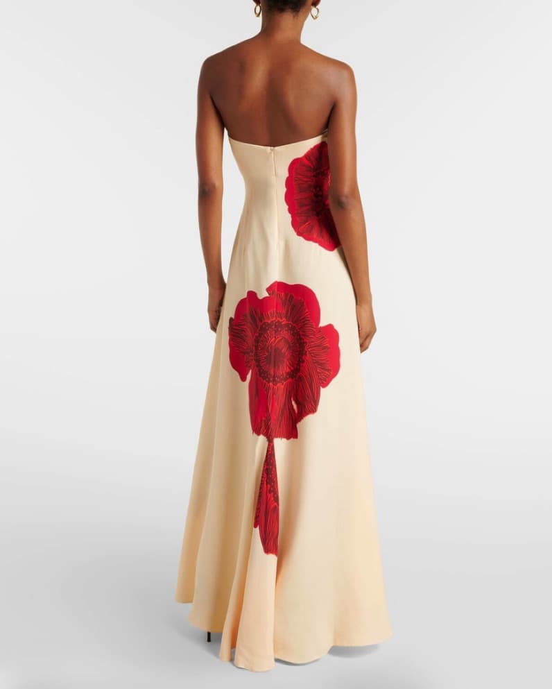 Johanna Ortiz Embellished Silk Gown - Image 3