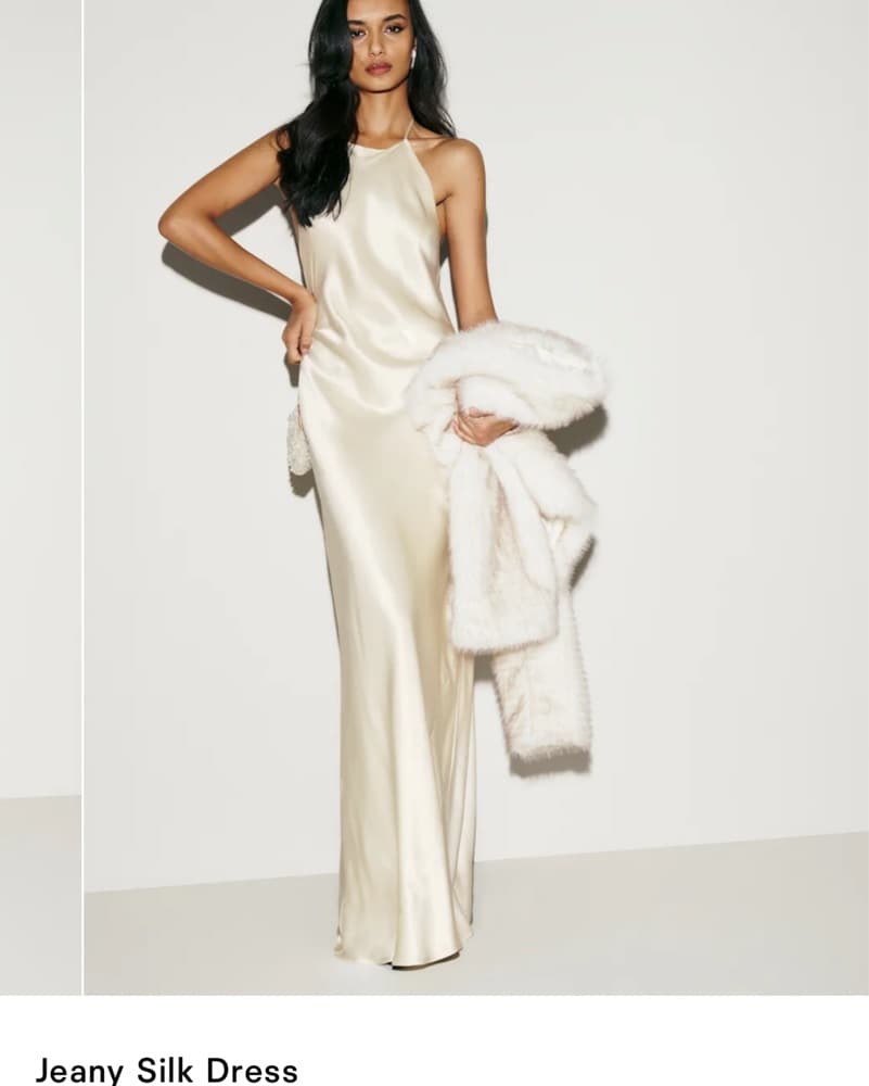 Ivory Reformation Dress - Image 1