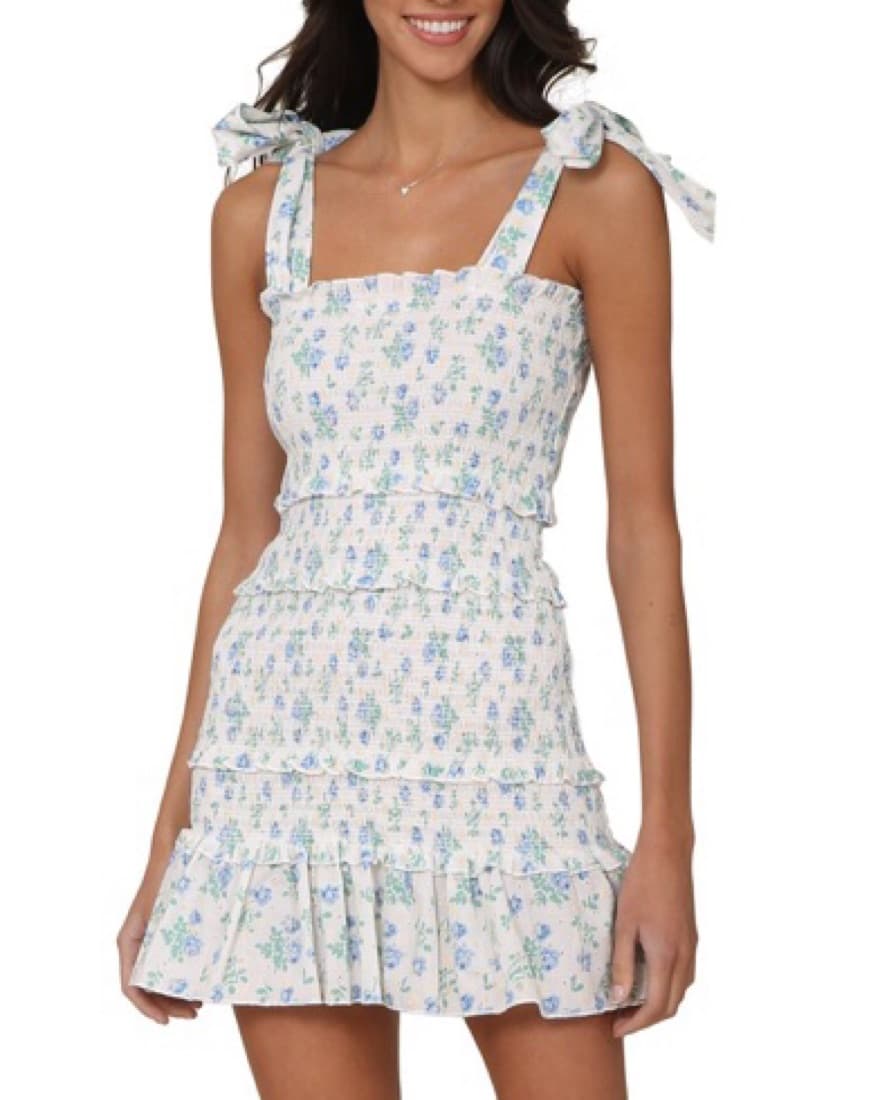 floral mini dress - Image 2