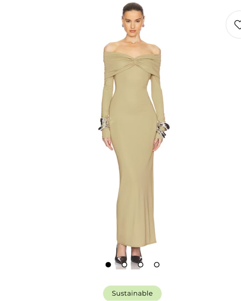 Helsa Off The Shoulder Maxi Dress - Image 2