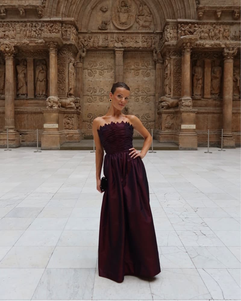 Vintage Victor Costa Gown - Image 1