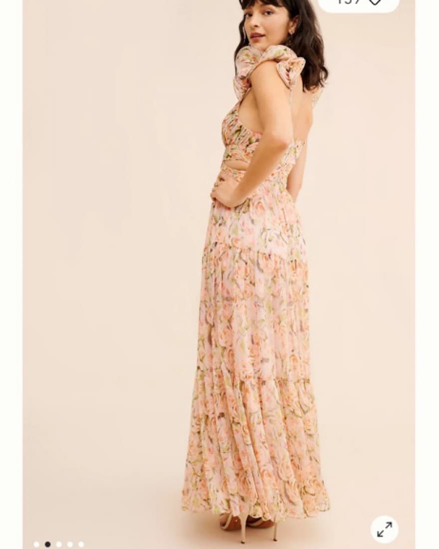 ASTR Label Fritillaria Floral Maxi Dress - Image 3