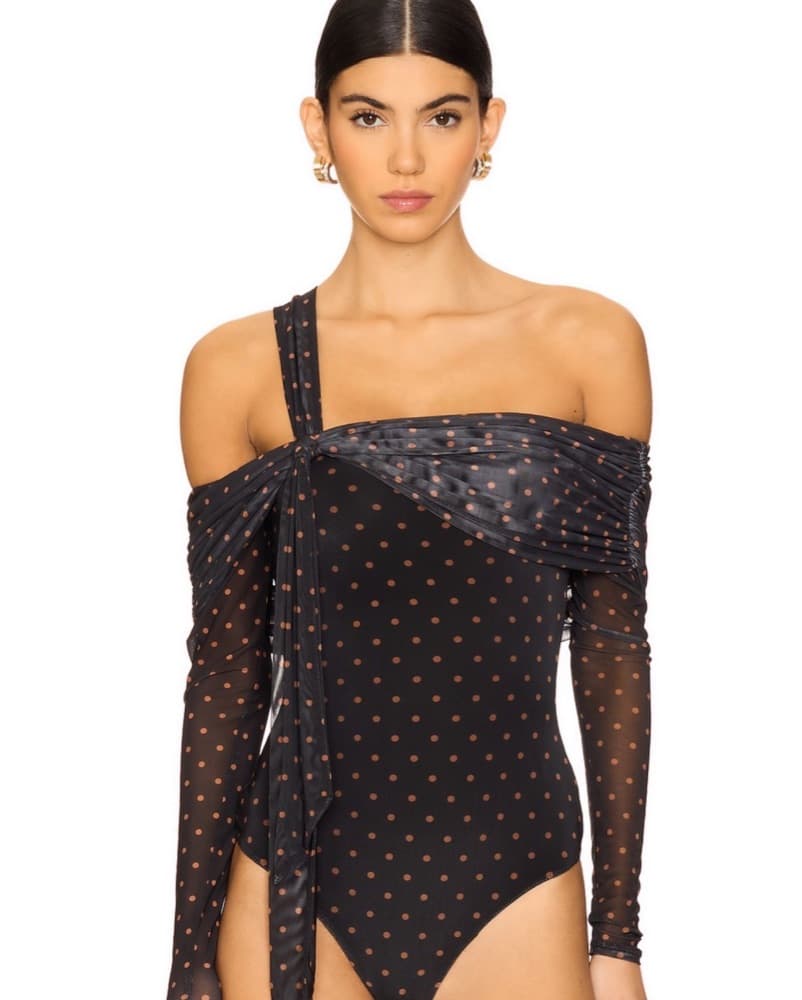 AFRM Juliette Polka Dot Bodysuit  - Image 2