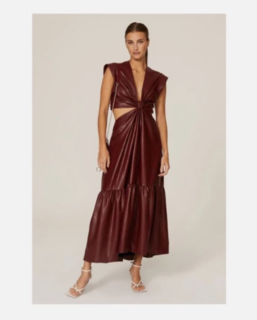 A.L.C Leather Dress - Image 1