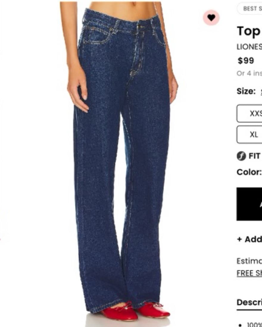 Lionness Halter Top & Jeans/bottom Set - Image 4