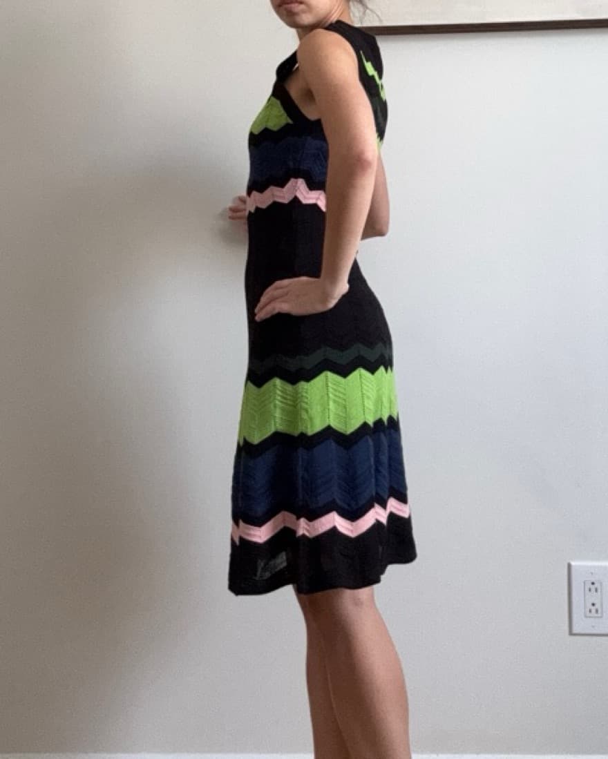 Missoni Multicolor Knee Length Dress - Image 3