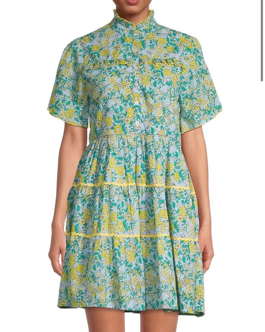 Ro’s garden Floral Printed dress  - Image 1