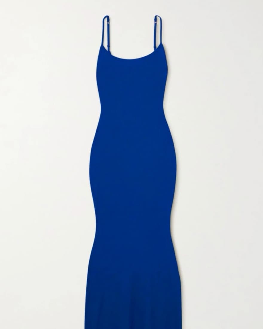 SKIMS Soft Lounge Rib Long Slip Dress - Image 3