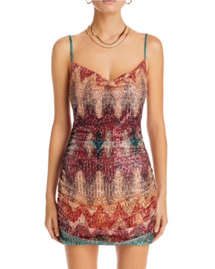 Ramy Brook Sequin Mini Dress - Image 1