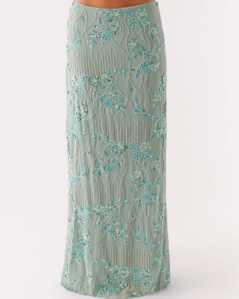 Beaded Maxi Skirt - Image 2