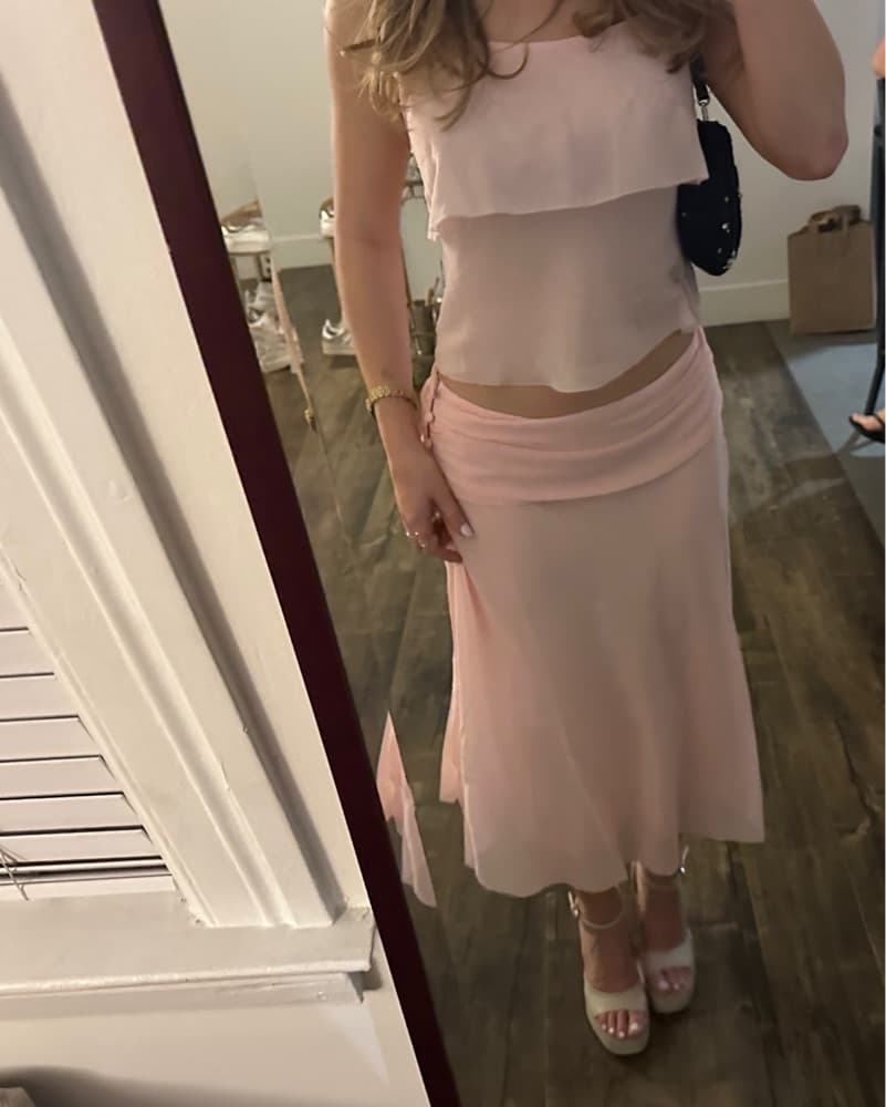 Reformation Lula Top & Olivia Skirt Set  - Image 4
