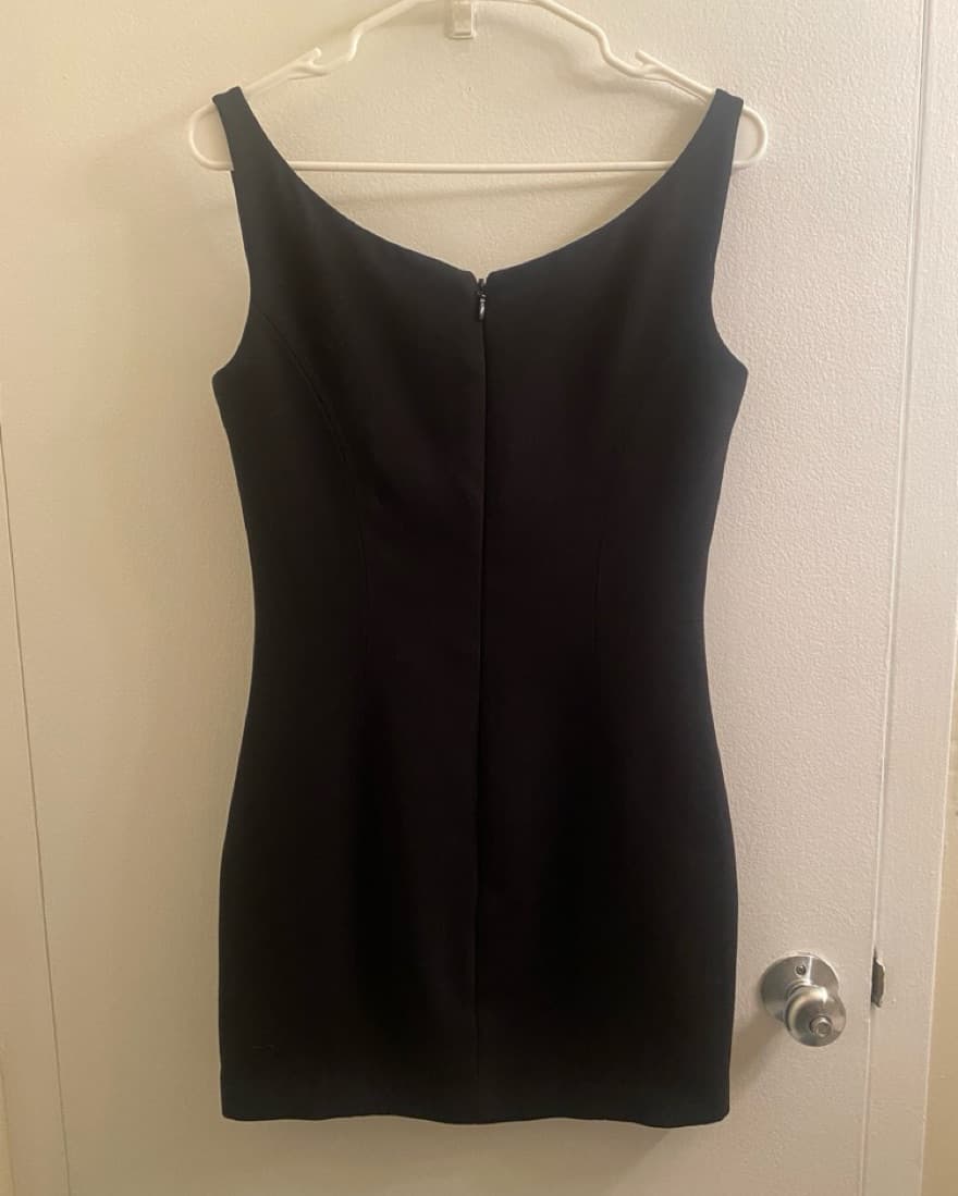 House Of CB “Jeanine” Black Mini Dress - Image 4