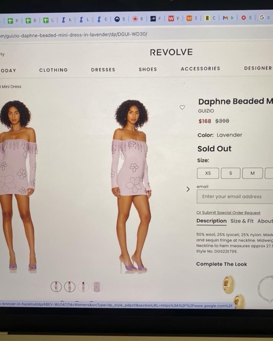 Danielle Guizio Daphne Beaded Pink Dress - Image 6