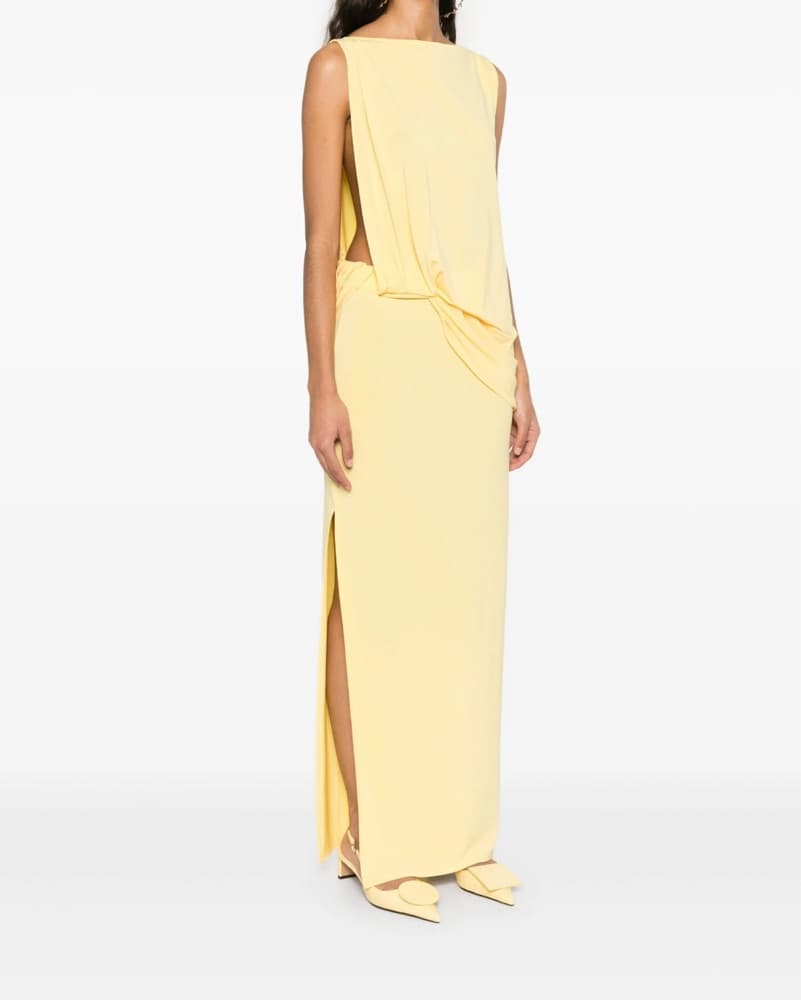 Jacquemus La Robe Peplo Dress - Image 1