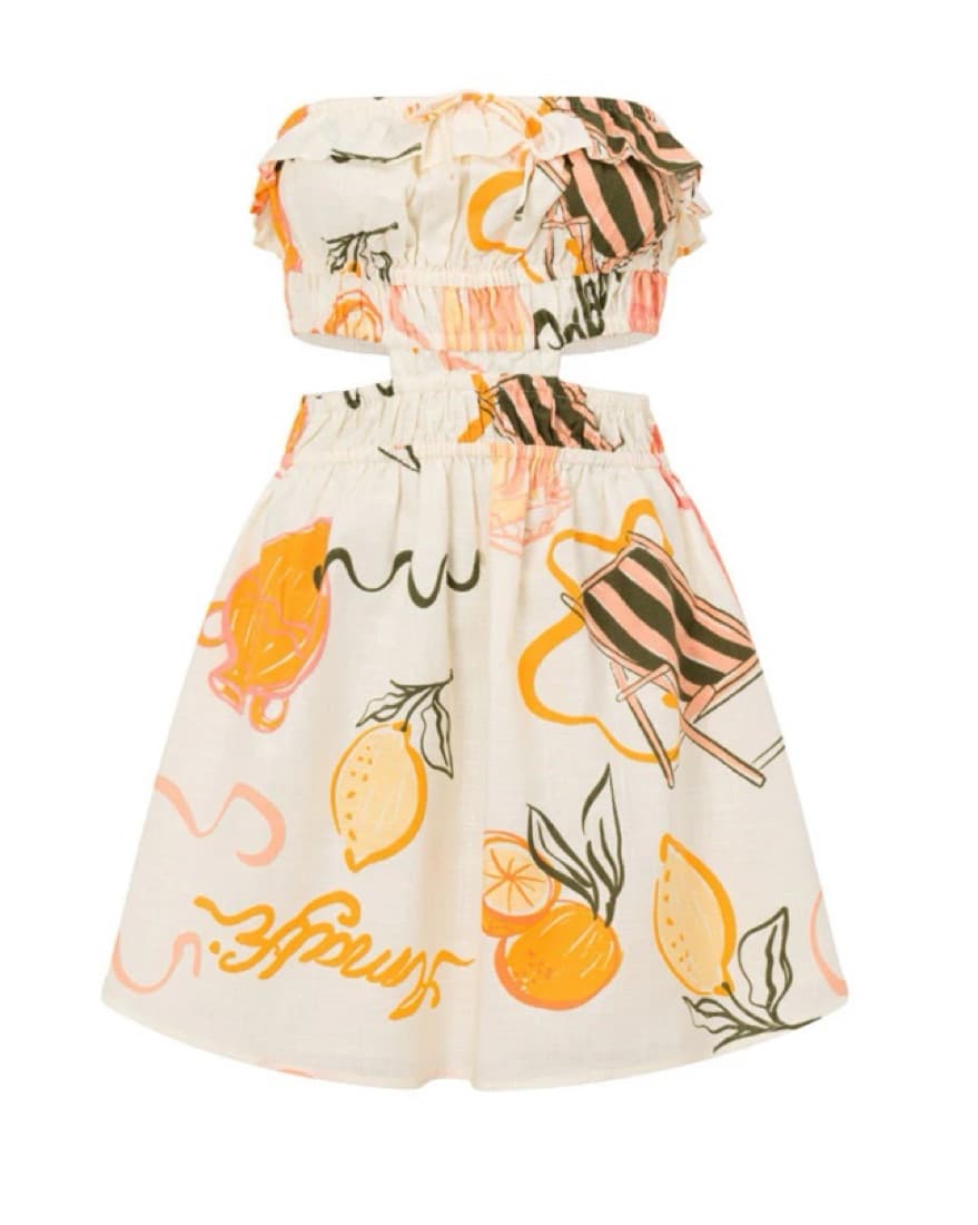Sabo skirt Amalfi Cutout Dress - Image 6
