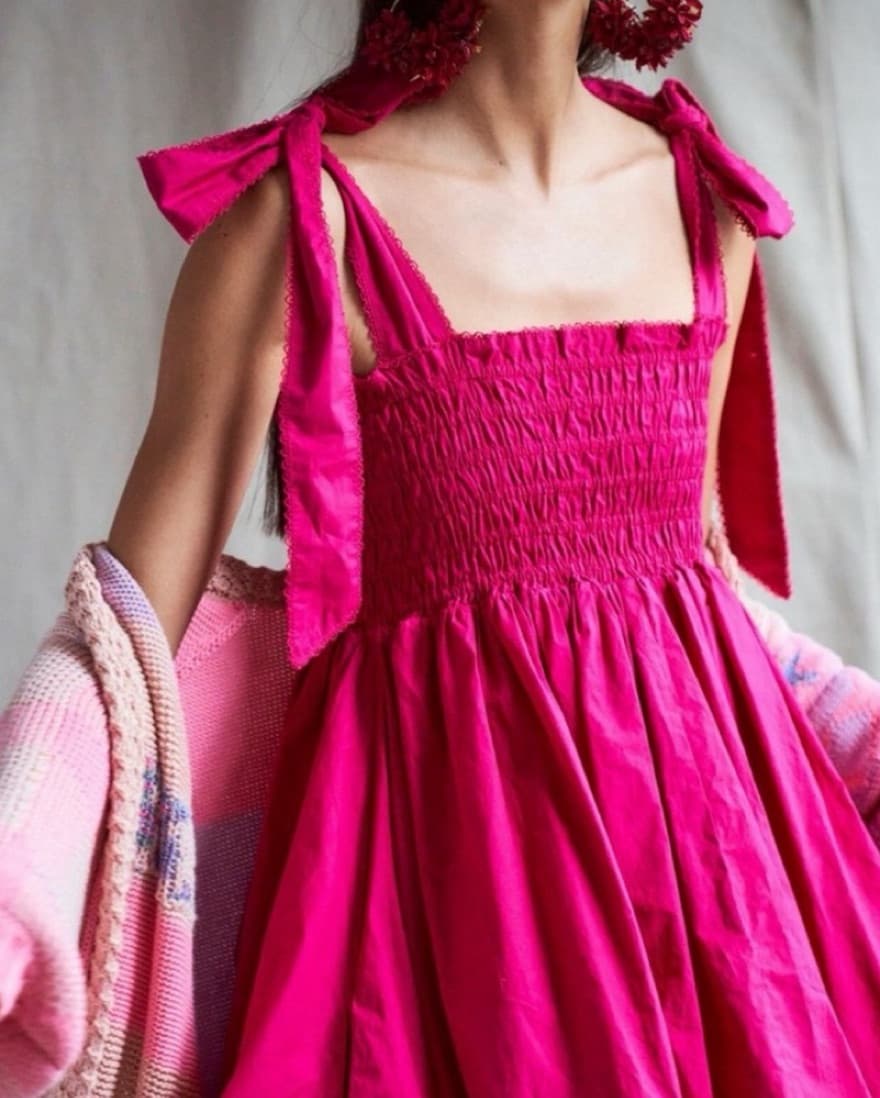 LoveShackFancy Amada Bubble Dress - Image 1
