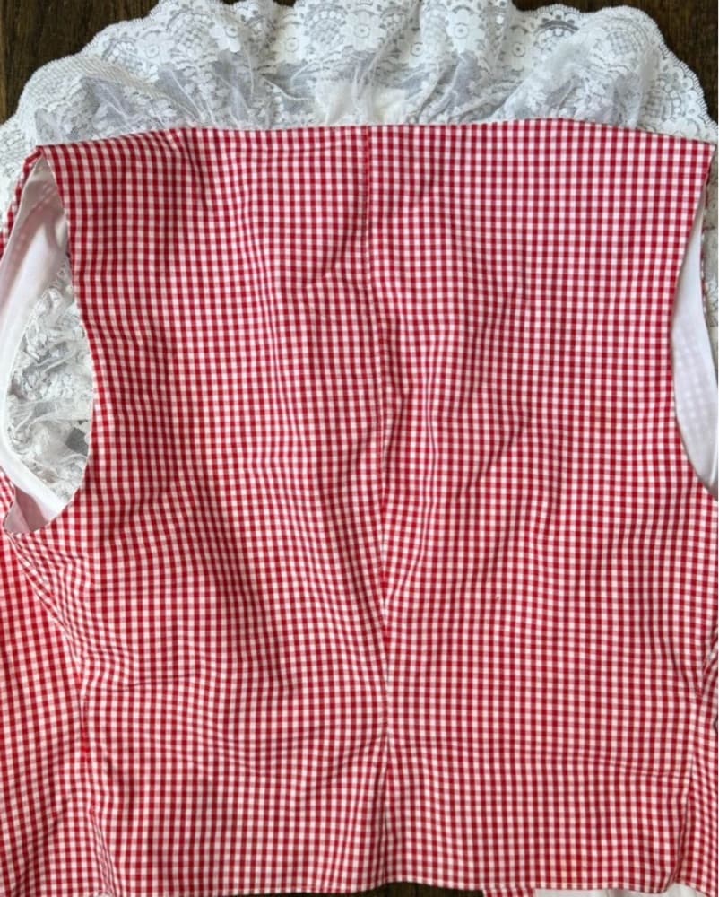 (Og $128) Guizio Gingham Top - Image 3