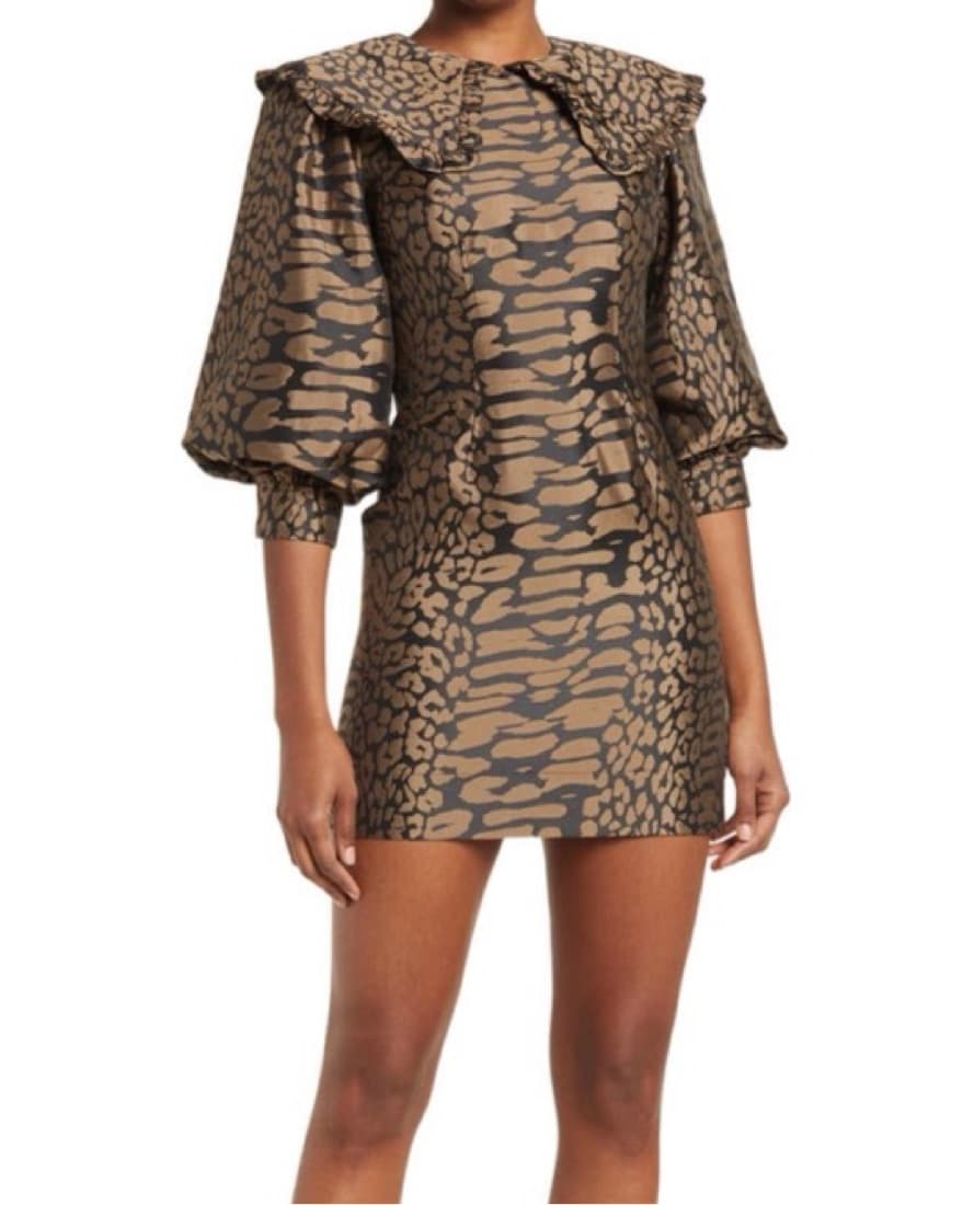 Ganni Jacquard Mini-Dress - Image 3